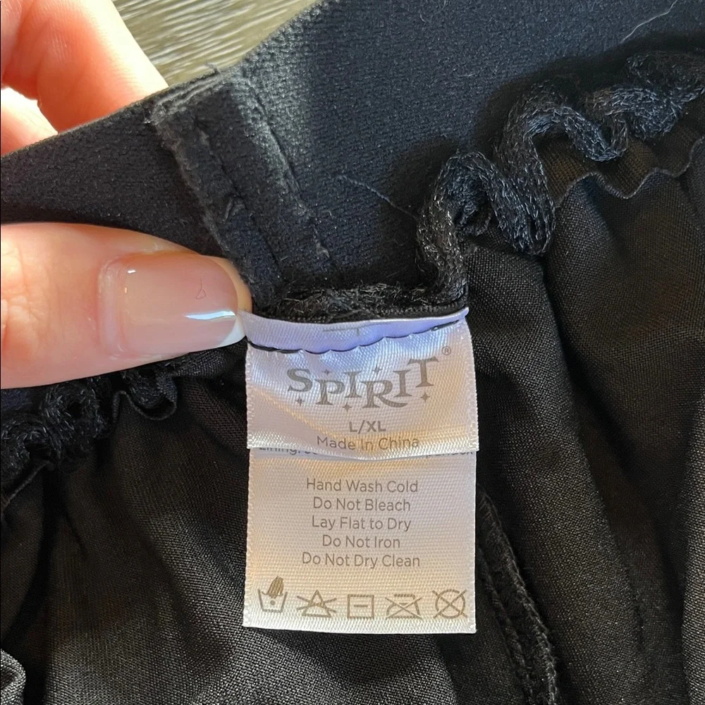 Black tulle tutu skirt Halloween costume adult L/XL witch fairy gothic festival - Picture 6 of 8